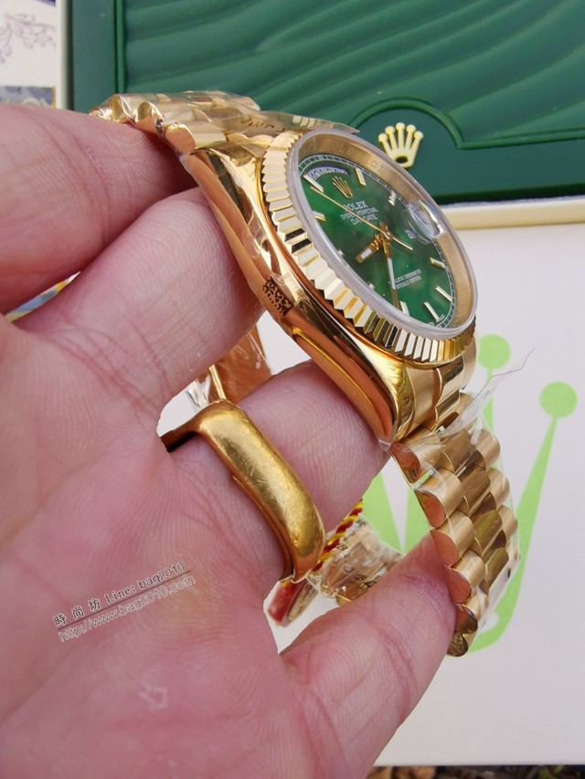 勞力士複刻手錶 Rolex星期日曆型daydate系列 36mm 全自動機械機芯女士腕表  gjs1860